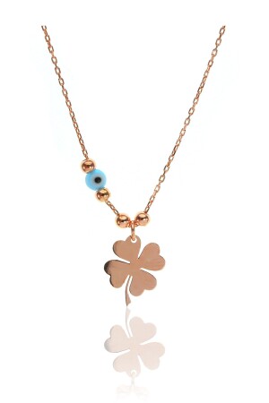 Clover Necklace SGTL6165 - Söğütlü Silver