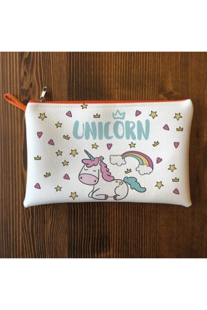Clutch mit Einhornmuster - Filemo Tasarım