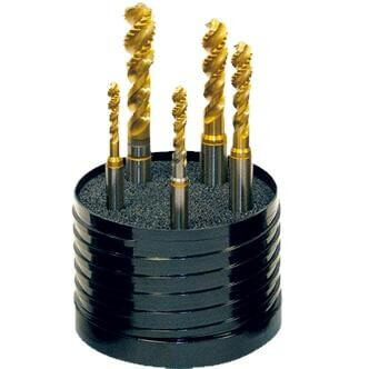 Coated machine tap set for blind holes M5-M12 GUHRING - Guhring