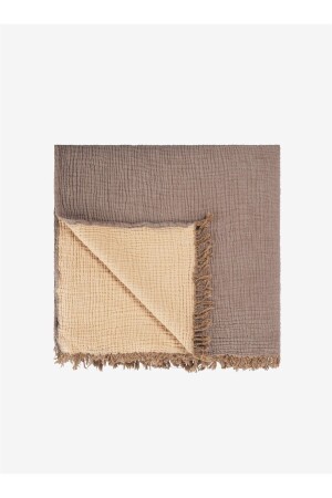 Cocoon 4 Layer Muslin Bedspread Pike Bison-Oak Buff 200x220 MAM. B.R.HOUSE. TKS. BED. 00003. 200x220 - Barine