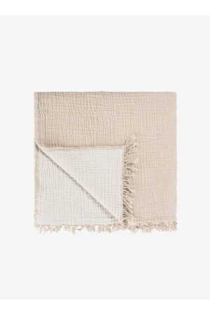 Cocoon 4 Layer Muslin Bedspread Pique Beige 240x260 MAM. B.R.HOUSE. TKS. BED. 00003. 240x260 - Barine