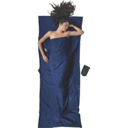 Cocoon-Schlafsackinlett, Mikrofaser, blau - Cocoon