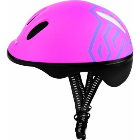 Çocuk bisiklet kaskı Spokey Strapy, pembe, 44-48cm - Spokey
