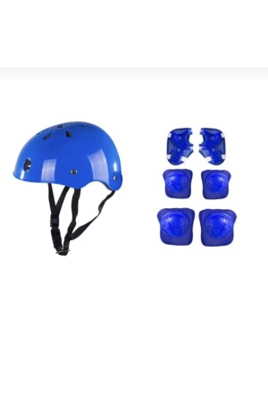 MNZ-Child Helmet Knee Pad Elbow Pad Bone Set 7 قطع طوبروك010101001766 - TOPROCKSTORE