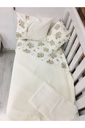 Çocuk Nevresim Takımı Çok Amaçlı 6'lı Set 01010139 - BUSEBABYHOME