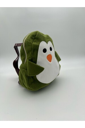 Çocuk Penguen Desenli Ev Okul Kreş Sırt Çantası - Eatölye