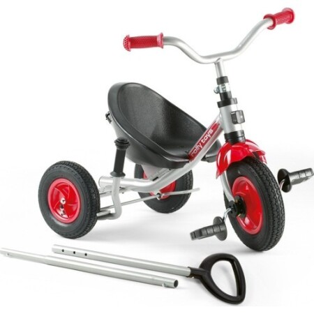 Çocuklar için 2'si 1 arada üç tekerlekli scooter - RollyTrike Trento bisiklet - RollyToys