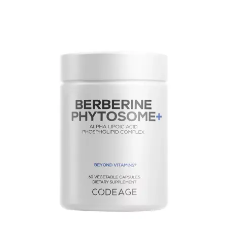 Codeage Berberine Phytosome+ (60 Veg Capsules) - Codeage