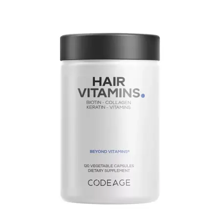 Codeage Hair Vitamins (120 Veg Capsules) - Codeage