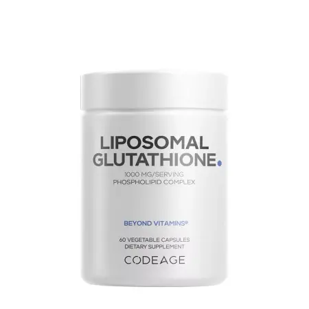 Codeage Liposomal Glutathione 1000 mg (60 Veg Capsules) - Codeage