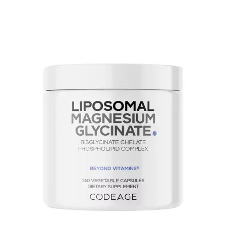 Codeage Liposomal Magnesium Glycinate (240 Veg Capsules) - Codeage