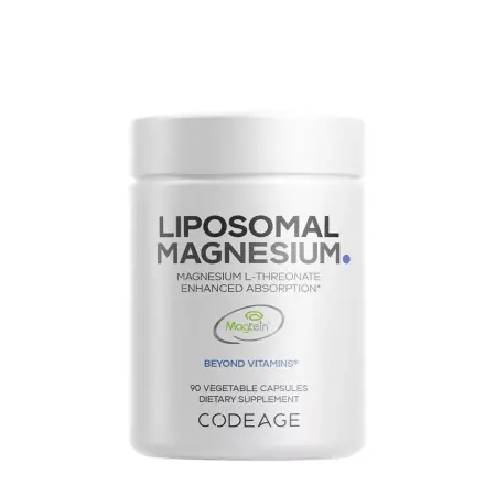 Codeage Liposomal Magnesium L-Threonate (90 Veg Capsules) - Codeage