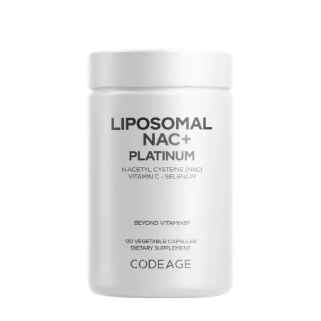 Codeage Liposomal NAC+ Platinum (120 Veg Capsules) - Codeage