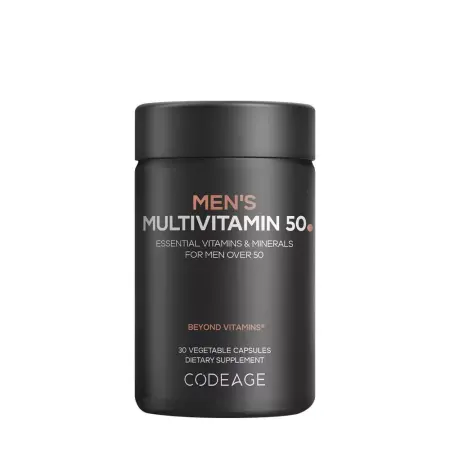 Codeage Men's Daily Multivitamin 50 (30 Veg Capsules) - Codeage