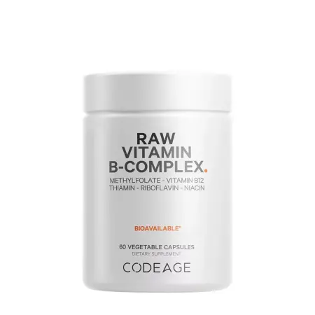 Codeage Raw Vitamin B-Complex (60 Veg Capsules) - Codeage