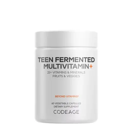 Codeage Teen's Feremented Multivitamin+ (60 Veg Capsules) - Codeage