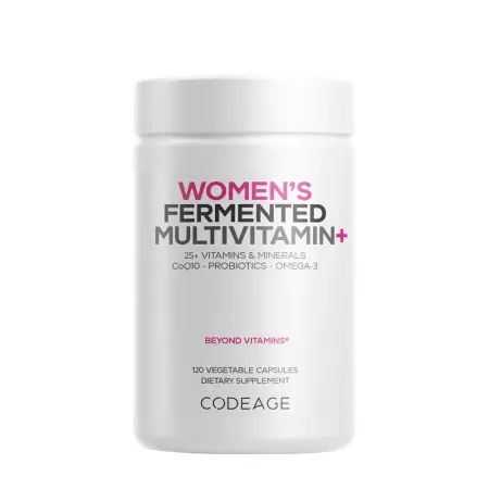 Codeage Women's Fermented Multivitamin+ (120 Veg Capsules) - Codeage