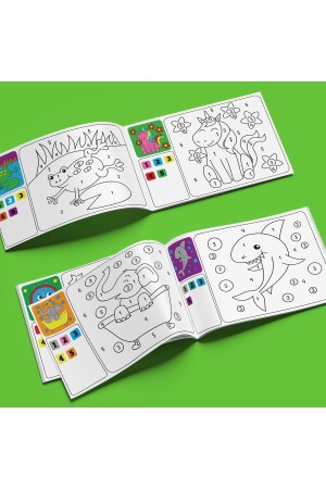 Coding Activity Series - Coloring Book by Numbers - Level 2 - Staau Çocuk