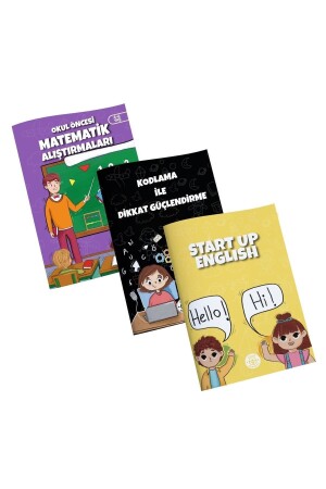 Coding+start up English+mathematics Three in One - Çocuk Akademi