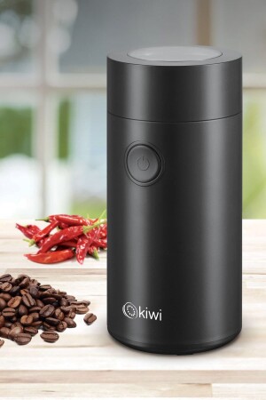 Coffee And Spice Grinder Black - Kiwi