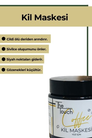 Coffee Clay Mask - The Touch By Seda Altın