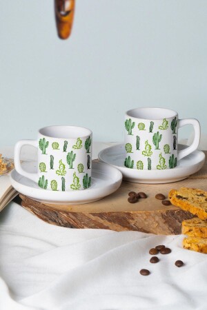 Coffee Cup Set for 2 & Cactus Series 7823OUCYG ST_P306112 - Seraclass