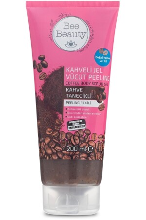 Coffee Gel Body Peeling 200 ml - Bee Beauty