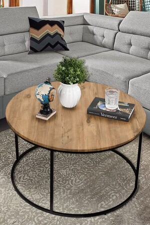 Coffee Table Decorative Furniture Round Coffee Table 5251 5251-11 - Weblonya