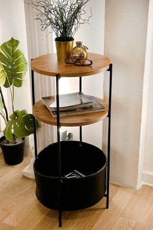 Coffee Table with Bag 2 Tier Coffee Table Side Table 5309 - Weblonya