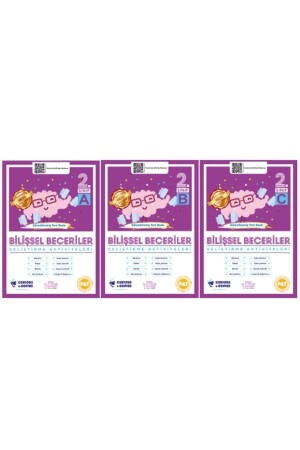 Cognitive Skills Development Activities 2. Classroom Set (a-b-c) 3 Books Updated New Edition AB12338 - Curious&Genius