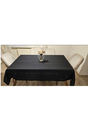 Colber Stripe Detailed Tablecloth 160x100.160x280 - Zesa Home
