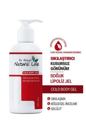 Cold Lipolysis Gel 250 Ml Cold Body Gel - Dr.Royal Natural Life