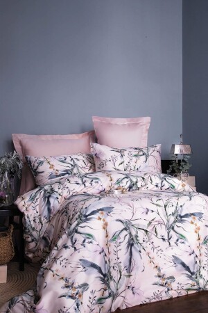 Coleus Single Digital Satin Duvet Cover Set ISS-MAM-1100722 - İssimo Home