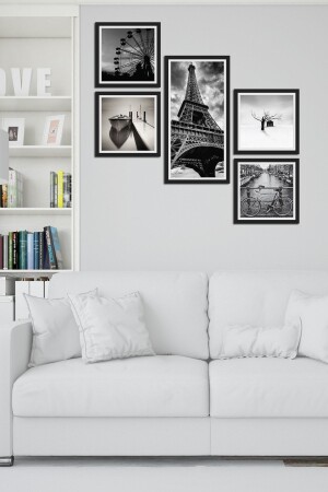 Collage Style 5 Piece MDF Table Atf205 - Cadran