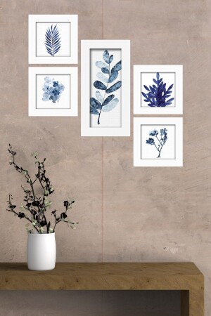 Collage Style 5 Piece MDF Table Atf294 - Cadran