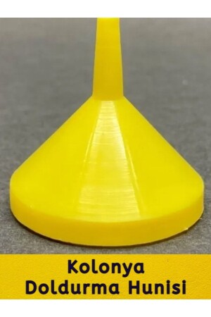 Cologne - Perfume Filling Funnel Yellow Color (3 Pieces) - Sizeuyduk