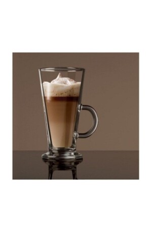 Colombian Latte and Coffee Glass Paşabahçe Set of 2 Paşabahçe Set of 2 Latte Glasses 263ml - PAŞABAHÇE CAM