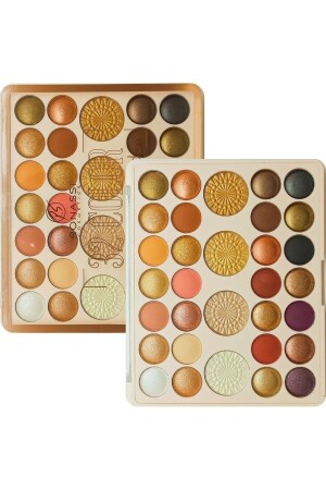Color 32 Li Göz Farı 4'lü Büyük Aydınlatıcı Makyaj Paleti - Rs Ronassi Cosmetics
