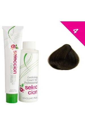 Color 60 ml 4 Medium Chestnut 1736041 - Seleccion Naturel
