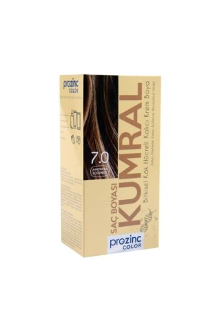 Color 7. 0 Auburn - Ammonia-Free Herbal Permanent Hair Dye - Prozinc
