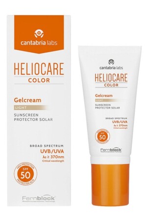 Color Gelcream Light Colored Sunscreen Spf 50 50 Ml avnt8470001638151 - Heliocare
