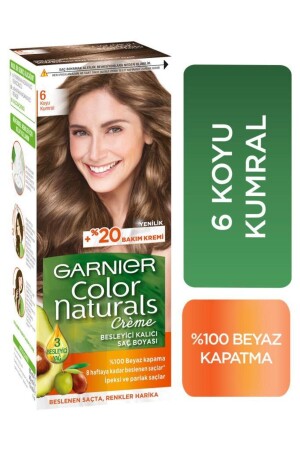 Color Naturals Haarfärbemittel 6 Dark Brunette - Garnier