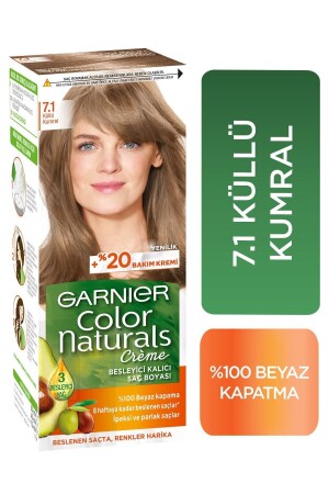 Color Naturals Haarfärbemittel 7. 1 Aschige Brünette - Garnier