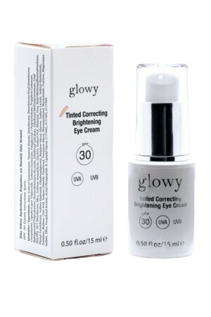 Colored Eye Cream with Under-Eye Brightening - Concealer and SPF30 (Y) - Glowy