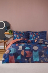 Colored Shape Tek Kişilik Lastikli Fitted Çarşaf Nevresim Takımı PR-EVTEKSTILI-60434801327 - Özdilek