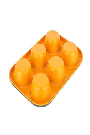 Colorful 6-Piece Muffin Mold 27x18cm muffnpmb6 - Tantitoni