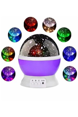 Colorful and Rotating Star Master Night Light lidyaavm140 - lidyaavm