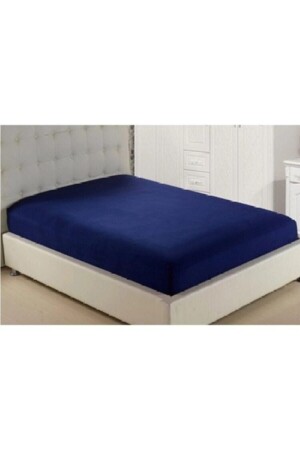 Combed Cotton King Size Elastic Sheet 180*200 - Mertim