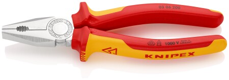 Combination pliers for electricians KNIPEX 0306200 - Knipex