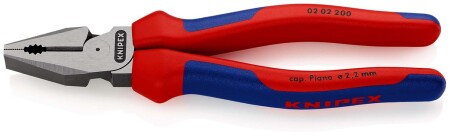 Combination pliers with high leverage KNIPEX 0202200SB - Knipex